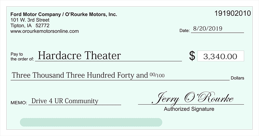 Check to Hardacre Theater 