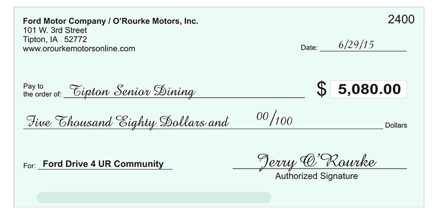 Tipton senior dining 